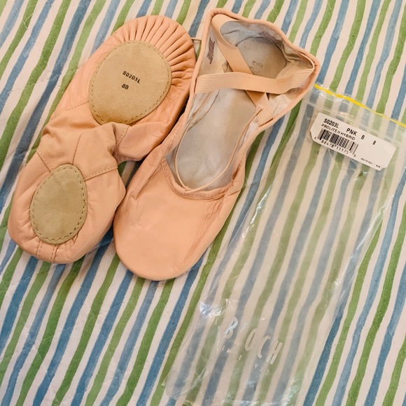 Bloch Prolite II Hybrid Leather Split Sole Ballet Shoes 8B - Picture 1 of 3